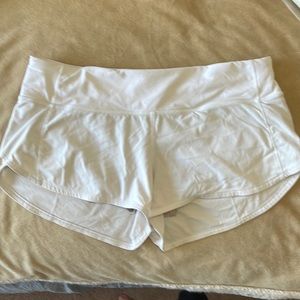 Lululemon shorts. White size 6